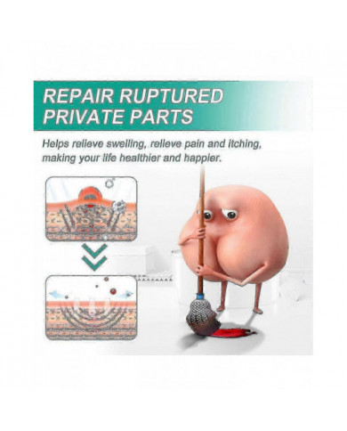 Crème d’hémorroïdes pour hommes et femmes, traitement à base de plantes, 1-3pcs