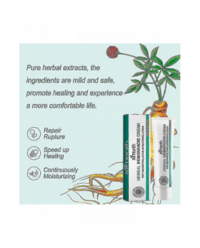 Crème d’hémorroïdes pour hommes et femmes, traitement à base de plantes, 1-3pcs