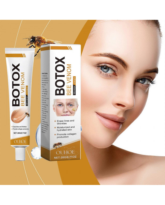 Crème anti-rides au venin d’abeille, Crème anti-rides au venin d’abeille, Crème raffermissante au venin d’abeille, [...]