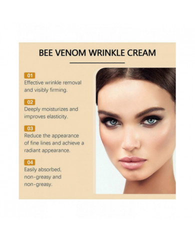 Crème anti-rides au venin d’abeille, Crème anti-rides au venin d’abeille, Crème raffermissante au venin d’abeille, [...]