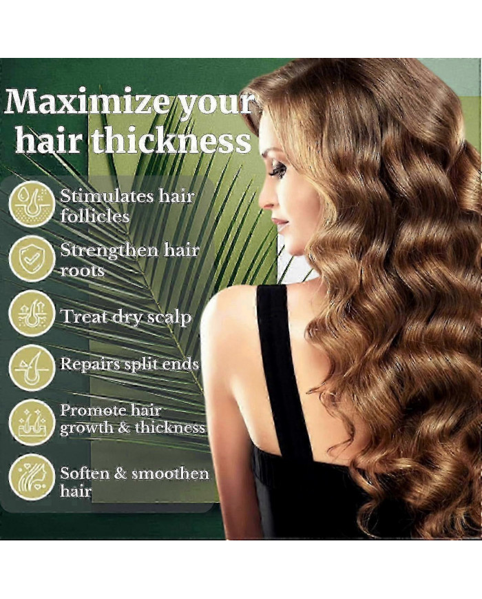 2x Huile Batana au romarin pour la croissance des cheveux - Nourish Scalp Detox For Strong