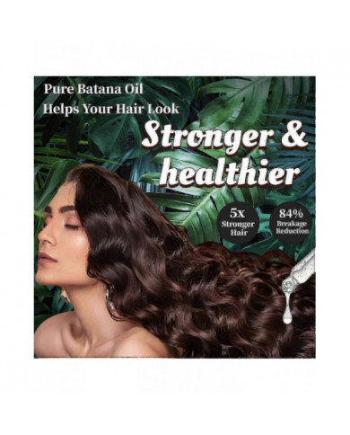 2x Huile Batana au romarin pour la croissance des cheveux - Nourish Scalp Detox For Strong
