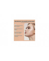 Masque éclat au collagène pour bébé T3,Masque au collagène T3 pour le visage,Peel off au collagène T3 Ma