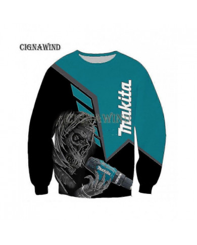 New Arrival Hoodie Hommes / femmes Makita 3d Print Sweats Sweatshirts Casual Harajuku Style Streetwear Tops