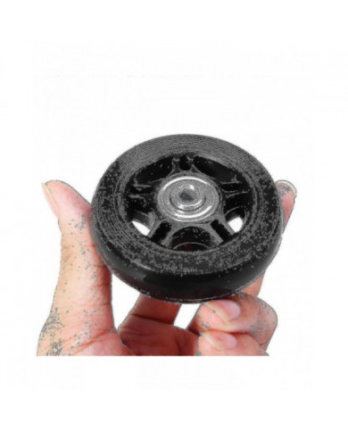 Silent Trolley Case Valise Universal Wheel Rubber Runner Valise Bearing Repair Kit -45mm * 18mm-bebetter