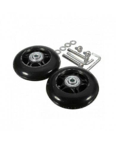Silent Trolley Case Valise Universal Wheel Rubber Runner Valise Bearing Repair Kit -45mm * 18mm-bebetter