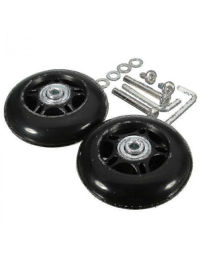 Silent Trolley Case Valise Universal Wheel Rubber Runner Valise Bearing Repair Kit -45mm * 18mm-bebetter