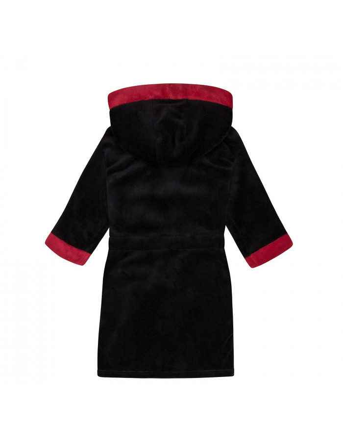 Manchester United Boys Robe de chambre Robe à capuche Fleece Kids OFFICIAL Football