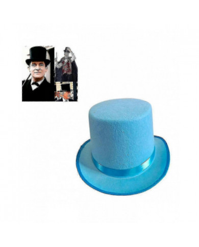 Vintage Derby Hat Magicien Costume Cosplay Halloween Hat Party Gentleman Hat