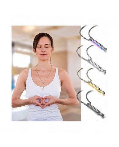 2x Collier Respirer Arrêter de Fumer, Collier Soulagement de l’Anxiété Lacadevpe, Collier Respiration Aide Arrêter [...]