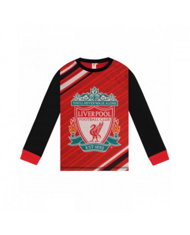 Liverpool FC Boys Pyjamas Long Sublimation Kids CADEAU OFFICIEL de football