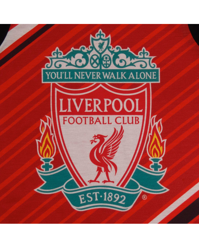 Liverpool FC Boys Pyjamas Long Sublimation Kids CADEAU OFFICIEL de football