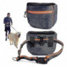 Sac de poche de friandises pour chiens pour l’entraînement, fermeture sac de promenade portable pour chiens