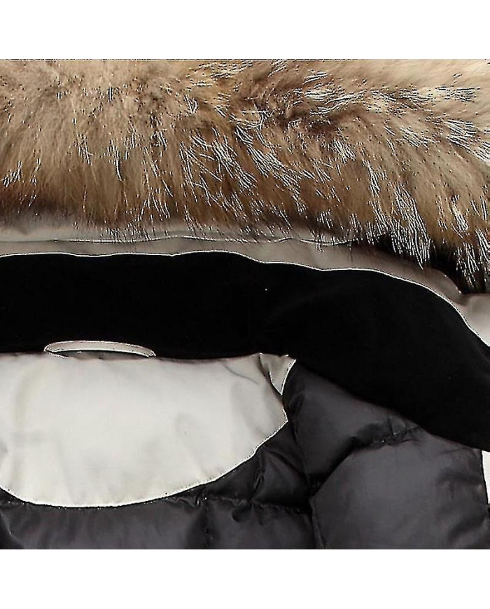 Manteau d'hiver à capuchon matelassé pour hommes Manteau d'outillage décontracté