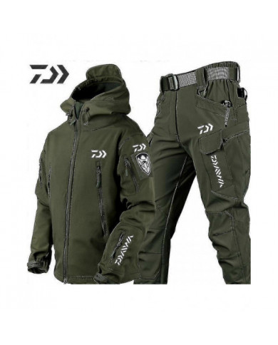 Veste imperméable à l'eau coupe-vent pour hommes Special Forces Soft Shell Fishing Suit Pantalon de combat pour [...]
