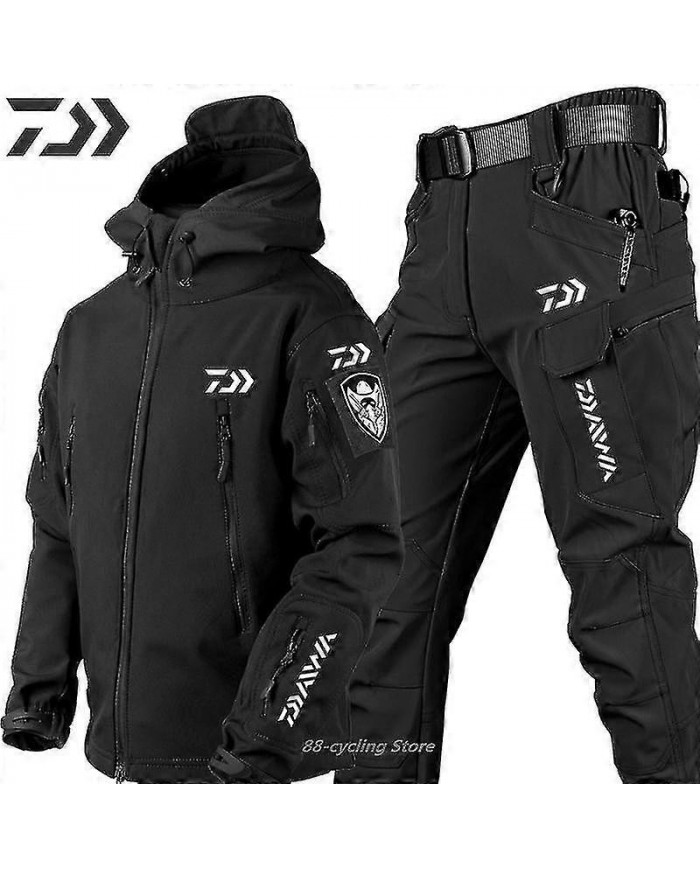 Veste imperméable à l'eau coupe-vent pour hommes Special Forces Soft Shell Fishing Suit Pantalon de combat pour [...]