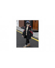 Nouvel hiver 2022 Spider-man Veste à capuche Enfants Hiver Manteau chaud