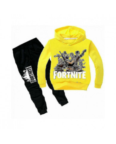 Enfants Fortnite Hoodie Pantalon Costume Survêtement à manches longues Sportswear Set