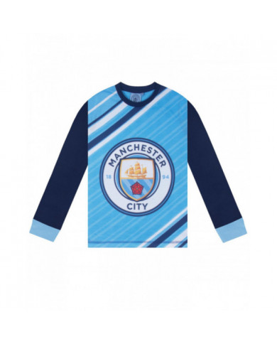 Manchester City Boys Pyjamas Long Sublimation Kids CADEAU DE FOOTBALL OFFICIEL