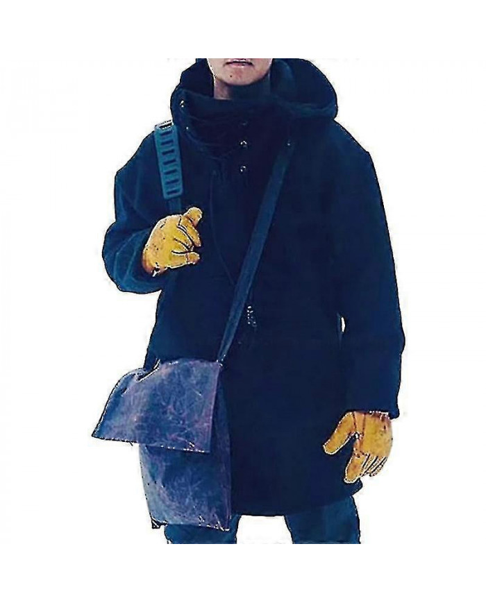 Veste De Loisirs D’hiver Pour Hommes À Capuche Laine Lourd Manteau Et Sweat-shirt