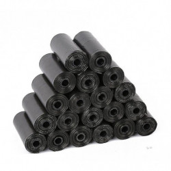2023 New Dog Poop Bag Biodegradable Bags For Dog Excrement. 300 Canine Waste Bags, 20 Rolls, Color Black.