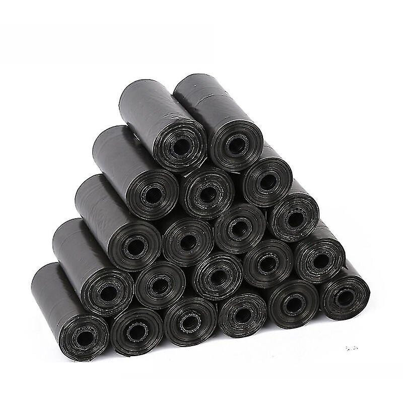 2023 New Dog Poop Bag Biodegradable Bags For Dog Excrement. 300 Canine Waste Bags, 20 Rolls, Color Black.