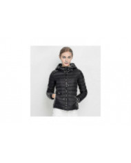 Femmes Ultra Light Down Jacket Whie Duck Down Hooded Jackets Manches Longues Chaud Slim Coat Parka -bp