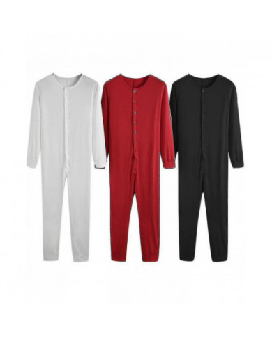 Pyjama de nuit Long Johns one piece pour hommes