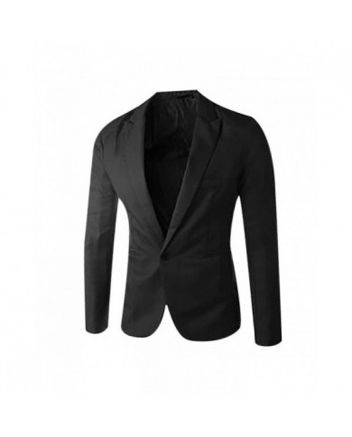 Homme Simple Bouton Couleur UnIe Décontracté Business Suit Top