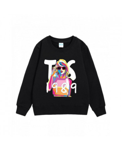 5-10 ans Enfants Garçons Filles Taylor Swift 1989 Sweat-shirt Imprimé À Manches Longues Col Ras Du Cou Casual [...]