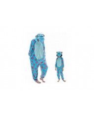 Snug Fit Unisexe Adult Onesie Pajamas, Flanelle Cosplay Animal One Piece Halloween Costume Sleepwear Homewear K