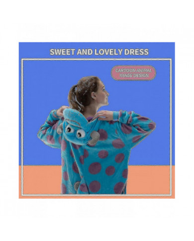 Snug Fit Unisexe Adult Onesie Pajamas, Flanelle Cosplay Animal One Piece Halloween Costume Sleepwear Homewear K