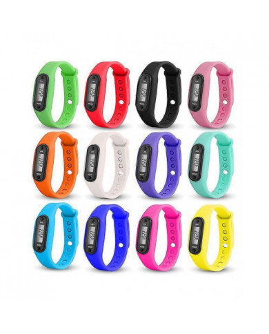 Nombre De Pas Activité Tracker Fitness Sport Montre Poignet Podomètre LCD Adulte Enfant