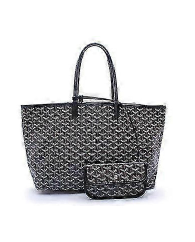 Sac fourre-tout en cuir PU pour femmes Sac à bandoulière portable de grande capacité Poche de plage étanche - R