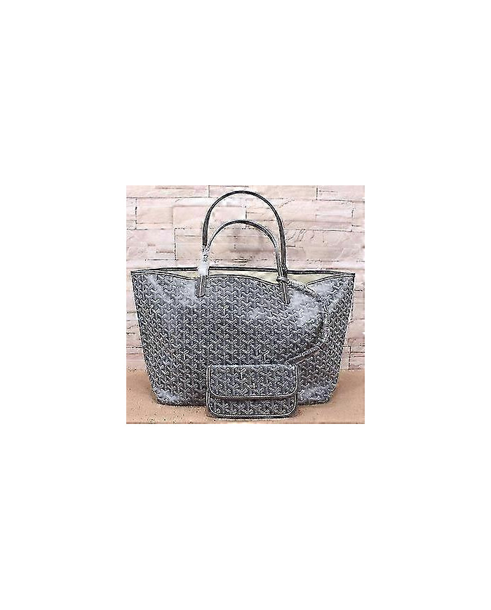 Sac fourre-tout en cuir PU pour femmes Sac à bandoulière portable de grande capacité Poche de plage étanche - R