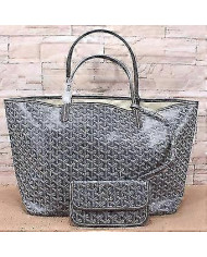 Sac fourre-tout en cuir PU pour femmes Sac à bandoulière portable de grande capacité Poche de plage étanche - R