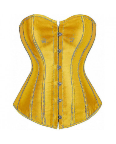 Bustier Corset Top Sexy Lingerie Sets Noir Satin Taille Cincher