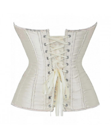 Bustier Corset Top Sexy Lingerie Sets Noir Satin Taille Cincher