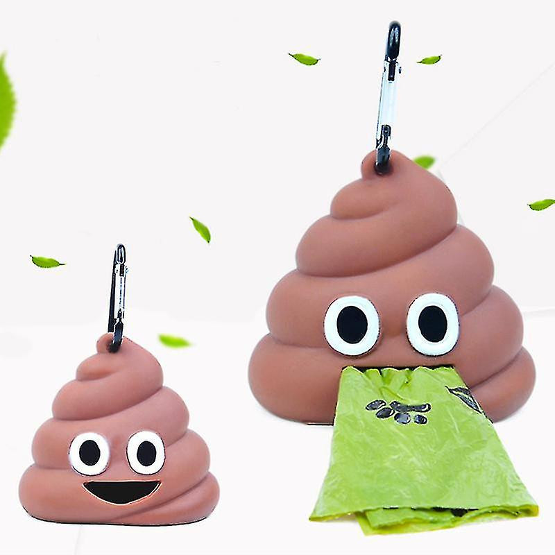1pc Pet Poop Bag Shit-shaped Dog Cat Waste Bags Portable Dog Poop Dispenser Holder Pets Cleaning Products For [...]