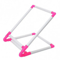 Rectangle Plastic Clip Embroidery Frame Hoop Stand Holder Easy Operation Supplies - 30X25X20cm Rectangle Plastic Clip Embroidery Frame Hoop Stand Holder Easy Operation Supplies - 30X25X20cm