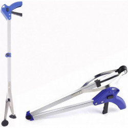 Pince à pince pliante télescopique, pince en aluminium pour ramasser les ordures de gros objets