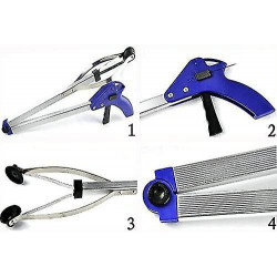 Pince à pince pliante télescopique, pince en aluminium pour ramasser les ordures de gros objets