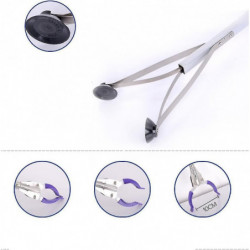 Pince à pince pliante télescopique, pince en aluminium pour ramasser les ordures de gros objets