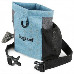Sac de friandises pour chien avec taille adjable, pochette de sac Wal pour animaux de compagnie avec sac de caca