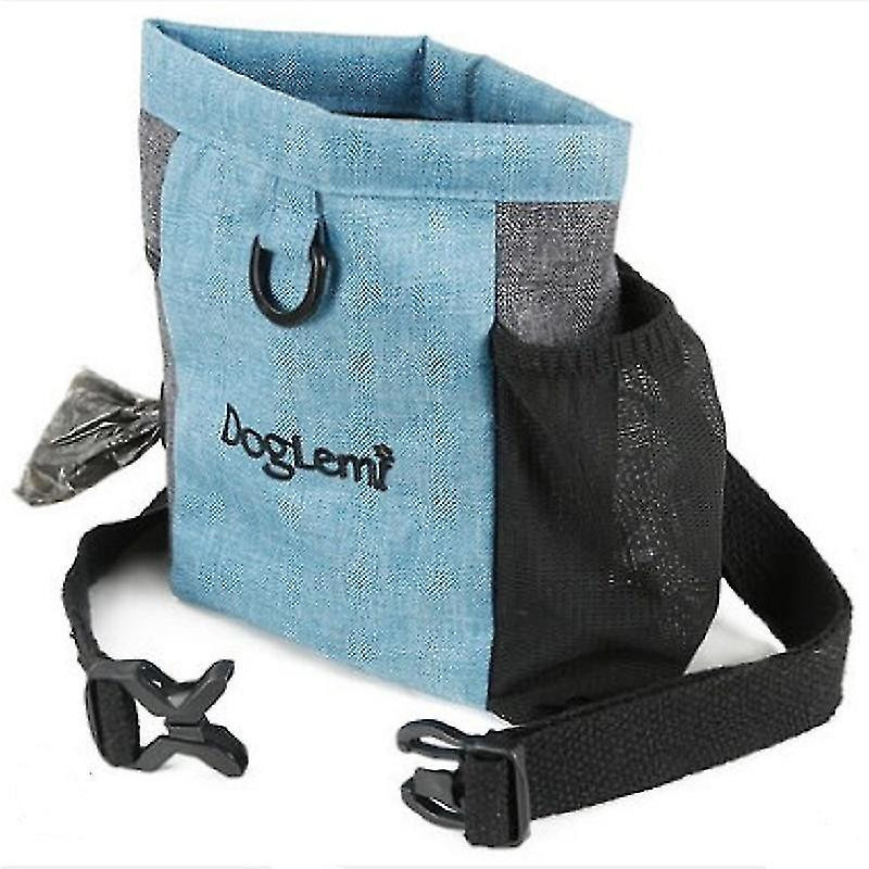 Sac de friandises pour chien avec taille adjable, pochette de sac Wal pour animaux de compagnie avec sac de caca