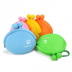 4 Pcs Dog Cat Treat Pouch, Silic Cat Dog Bag Fash Portable -purpose