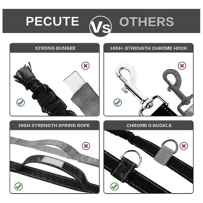 Pet Training Pockets, Pet Snack Bags, Walking Dog Artifacts, Convenient Running Pockets, Hands-free Dog Leashes Blue