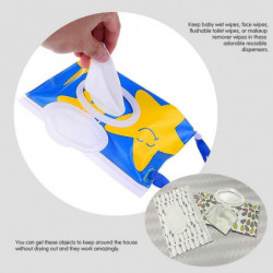 Portable Wet Wipe Pouch Dispenser, Reusable Baby Diaper Disposal Bags, Refillable Personal Travel Clutch Dispenser [...]