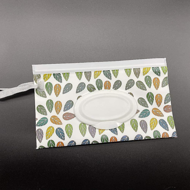 Portable Wet Wipe Pouch Dispenser, Reusable Baby Diaper Disposal Bags, Refillable Personal Travel Clutch Dispenser [...]