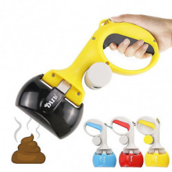 Pooper Scooper, Portable Dog Poop Scooper, Sanitary Dog Waste Pick Up WHBYV
